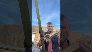 How To Tie Long Straps Like A Pro construction trucking wv ohio concrete ky plumbing [upl. by Nahtanha]