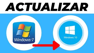 Cómo ACTUALIZAR de WINDOWS 7 a WINDOWS 10 2024 Sin Perder Datos [upl. by Elocin927]