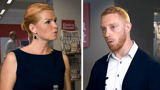 Debat mellem Inger Støjberg Venstre og Junes Kock Hizb utTahrir Skandinavien [upl. by Areic]