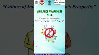 Vigilance Awareness Week 2024 [upl. by Nahtal]