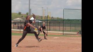 Slow Motion Playback  Softball Pitcher [upl. by Azpurua740]