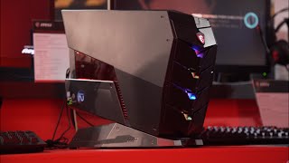 Futuristic new case from MSI  Aegis X [upl. by Attenra]