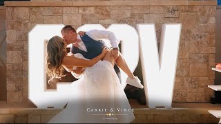 Carrie amp Vince’s Romantic Vineyard Wedding at Europa Village Wineries  New Orleans Flair [upl. by Lorain]