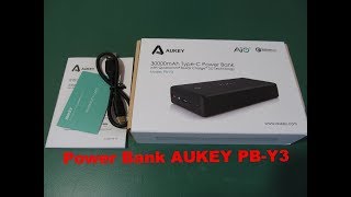 Разбираем Power Bank AUKEY PBY3 30000 мАч [upl. by Proudfoot]