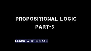 Logical Equivalences  Tautology  Contradiction  Propositional Logic [upl. by Johanna]