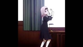 Kaguyasama chika Dance english dubbed [upl. by Awhsoj]