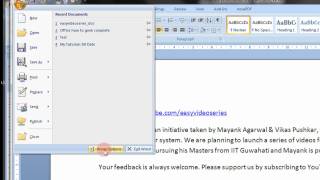 Embed True Type Fonts in Word and PowerPoint 2007 amp 2010 Documents Step By Step Tutorial [upl. by Martineau885]