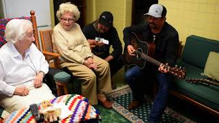 Davisson Brothers Band  Donnie gives Gramma and Ginga a Private Concert [upl. by Nhguav877]