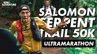 THE SALOMON SERPENT TRAIL 50K 2021 ULTRAMARATHON  Golden Trail National Series  Run4Adventure [upl. by Aihtibat]