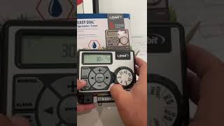 How to use the manual Feature on your orbit easy dial sprinkler timer￼ [upl. by Eustazio]