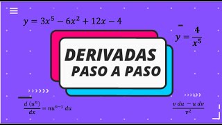 DERIVADAS Clase completa Explicación desde CERO [upl. by Kipp]