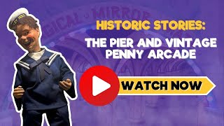 Historic Stories of Wookey Hole Caves Pier and Vintage Penny Arcade [upl. by Anthiathia641]