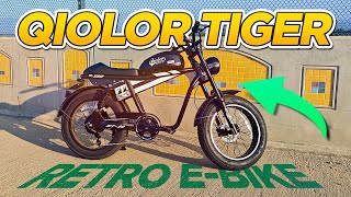 Qiolor Tiger EBike Retro Looks Modern Muscle An Honest Review [upl. by Clifton]