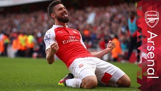 Olivier Giroud  Top5 Premier League goals [upl. by Reckford]