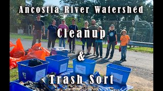 Anacostia River Watershed Montgomery County Cleanups amp Trash Sorts [upl. by Aeslek176]