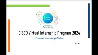 AICTECisco Virtual Internship Program 2024 Start Preparation for Ideathon 2024 [upl. by Balthazar]