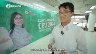 Alumnos del CEU visitan proyectos de PROINVERSIÓN [upl. by Cirda]