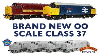 Bachmann Branchline OO Scale NEW Class 37 Locomotives Announcement [upl. by Atinod]