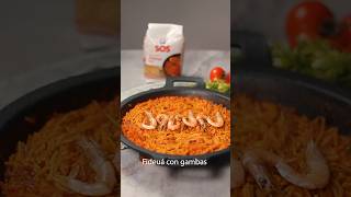 🍤🍝 Fideuá con Gambas  Receta Deliciosa y Auténtica 😋 [upl. by Phelan]