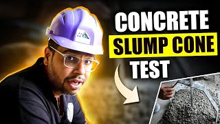 Concrete Slump Test  How to Check the Workability of Concrete  Live Practical on Site [upl. by Ranite887]