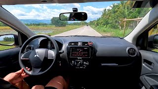 Province Ride with Mitsubishi Mirage Hatchback 2023 🚗 [upl. by Shadow]