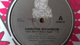 Hamilton Bohannon lets start II dance again [upl. by Ramilahs]