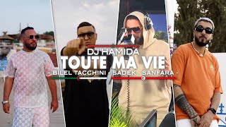 DJ Hamida feat Bilel Tacchini Sadek Sanfara  quotToute ma viequot clip officiel [upl. by Ahsel]