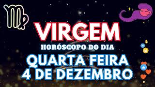 ♍ VIRGEM CUIDADO 😱 VAI ACONTECER QUARTA FEIRA 4 DE DEZEMBRO DE 2024 [upl. by Oimetra]