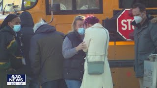 Richfield parents reunited with children after student killed in shooting at school  FOX 9 KMSP [upl. by Adnimra]