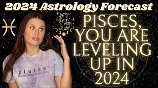 PISCES 2024 YEARLY HOROSCOPE ♓ You are the MAIN CHARACTER  Growing Pains amp Mastering Your Magic 🪄 [upl. by Kermy]