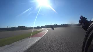 Yamaha RD350 Sidecar Onboard TT Circuit Assen [upl. by Zednanref]