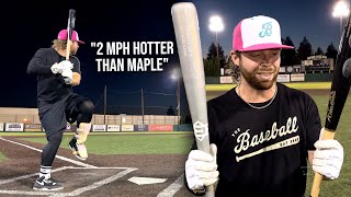 Are BEECH WOOD bats really hotter than Maple bats Wood Bat Review [upl. by Allecnirp]