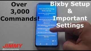 Samsung Bixby Voice  Important Settings And Setup [upl. by Anairdna]