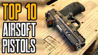 Top 10 Best Airsoft Pistols On Amazon [upl. by Lynette217]