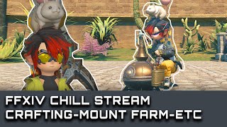 FINAL FANTASY XIV Mount farming some role quest and crafting stream   FFXIV Indonesia [upl. by Natalie]