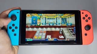 Breakfast Bar Tycoon Nintendo Switch handheld gameplay [upl. by Trinidad986]