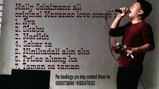 Maranao Love Songs Playlist by Mally Solaiman [upl. by Ob]