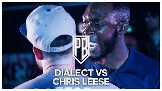 Dialect vs Chris Leese  Premier Battles  Rap Battle [upl. by Bradleigh]