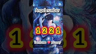 Angel number 1221 meaning in Twinflame journey hindi angelnumbers twinflame [upl. by Dihaz]