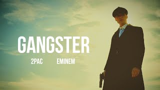 2Pac amp Eminem  GANGSTER 2023 [upl. by Sorel107]