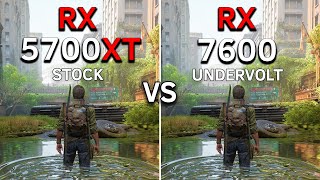 RX 5700 XT vs RX 7600 Undervolt  Test In 10 Games at 1080p  2023 [upl. by Woodman535]