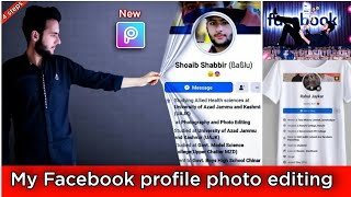 Facebook Profile screenshot editing  Welcome to my Facebook profile photo editing [upl. by Orecic]