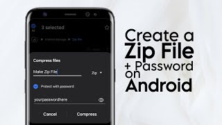 How to Open a ZIP File on an Android Phone shorts [upl. by Natanhoj975]