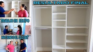 COMO HACER UN CLOSETHAZLO TU MISMO REMODELACION [upl. by Tima]