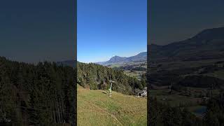 Hörnerbahn in Bolsterlang bergblick bergbahn gondel [upl. by Asserak]