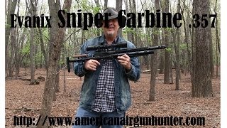 Evanix Sniper Carbine in 357 A compact big bore for big game [upl. by Hilarius]