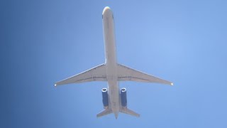 EVERTS AIR CARGO MD83 TakingOff From KLRD [upl. by Nomad736]