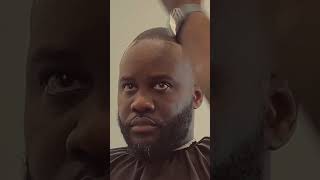 Transformation on the Hairline barber hairline restoringhope hairstyle haircutting [upl. by Leahkim]