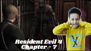 RESIDENT EVIl 4 CHAPTER 7  Monster with long and sharp nails hard to kill [upl. by Barrie]