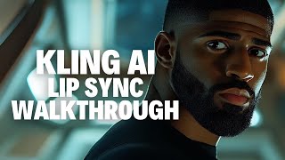 Kling AI Lip Sync Video Generator Walkthrough [upl. by Atsahc705]